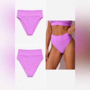 Aerie High Cut Cheeky Bikini Bottom